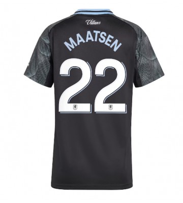 Aston Villa Ian Maatsen #22 Segunda Equipación Mujer 2025-26 Manga Corta Aston Villa Ian Maatsen #22 Segunda Equipación Mujer 2025-26 Manga Corta